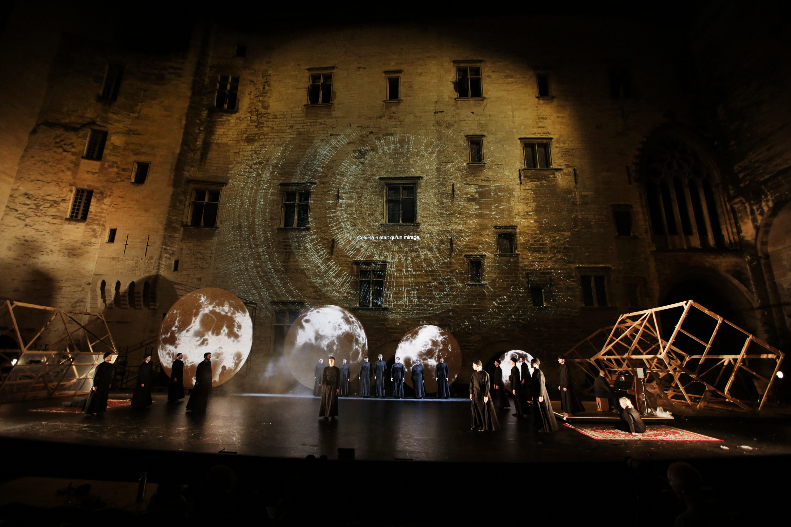 Spectacle le Moine Noir de Serebrennikov 