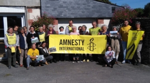 Prêts pour une manifestation de soutien