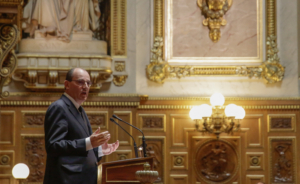 French Prime Minister Jean Castex attends the French Government declaration, followed by a debate, at the French Senate, in Paris, on July 16, 2020. Photo by Jean-Bernard Vernier/JBV News/ABACAPRESS.COM