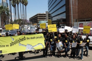 Amnesty Zimbabwe activists march on World Day Against the Death Penalty