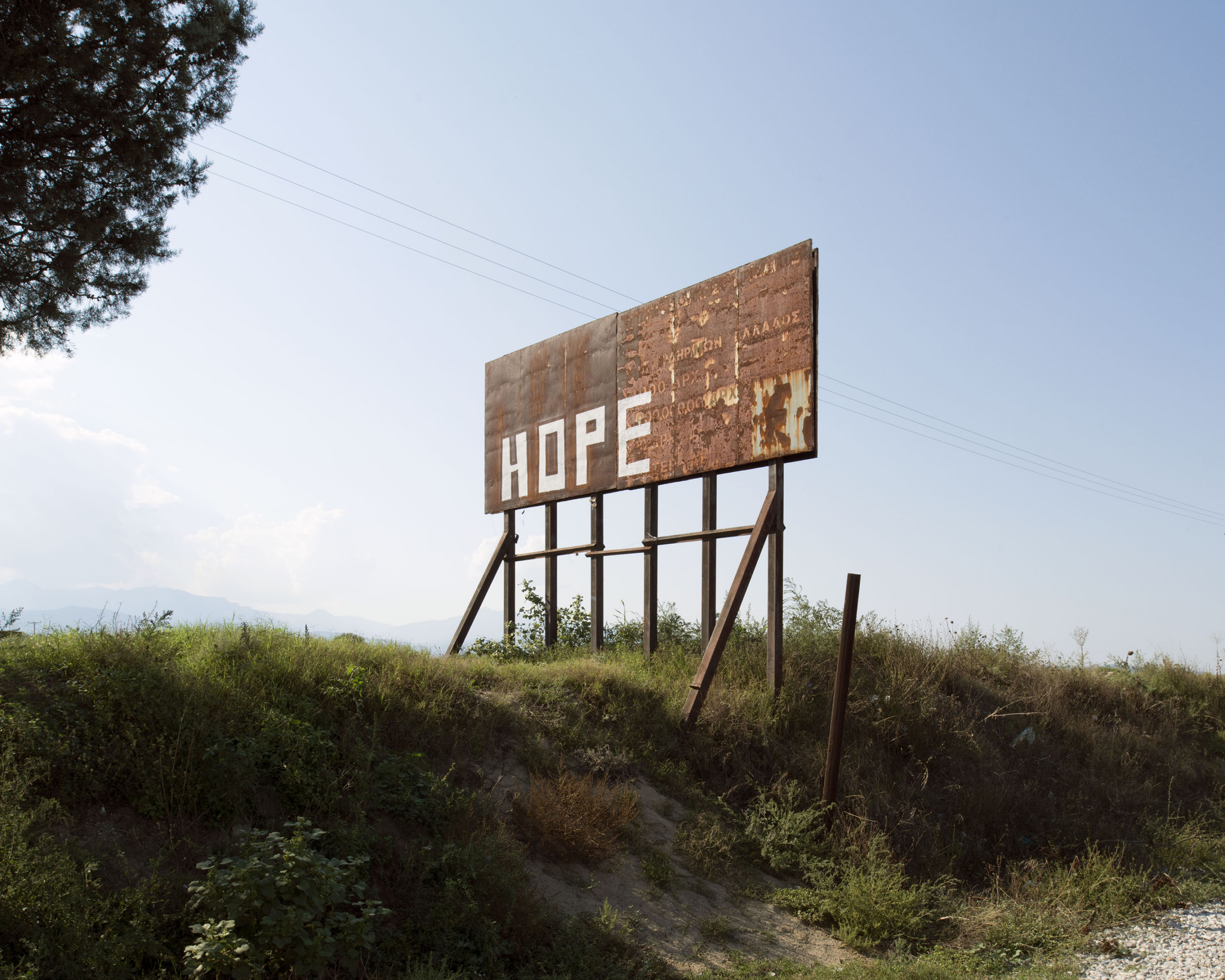 Panneau "Hope"