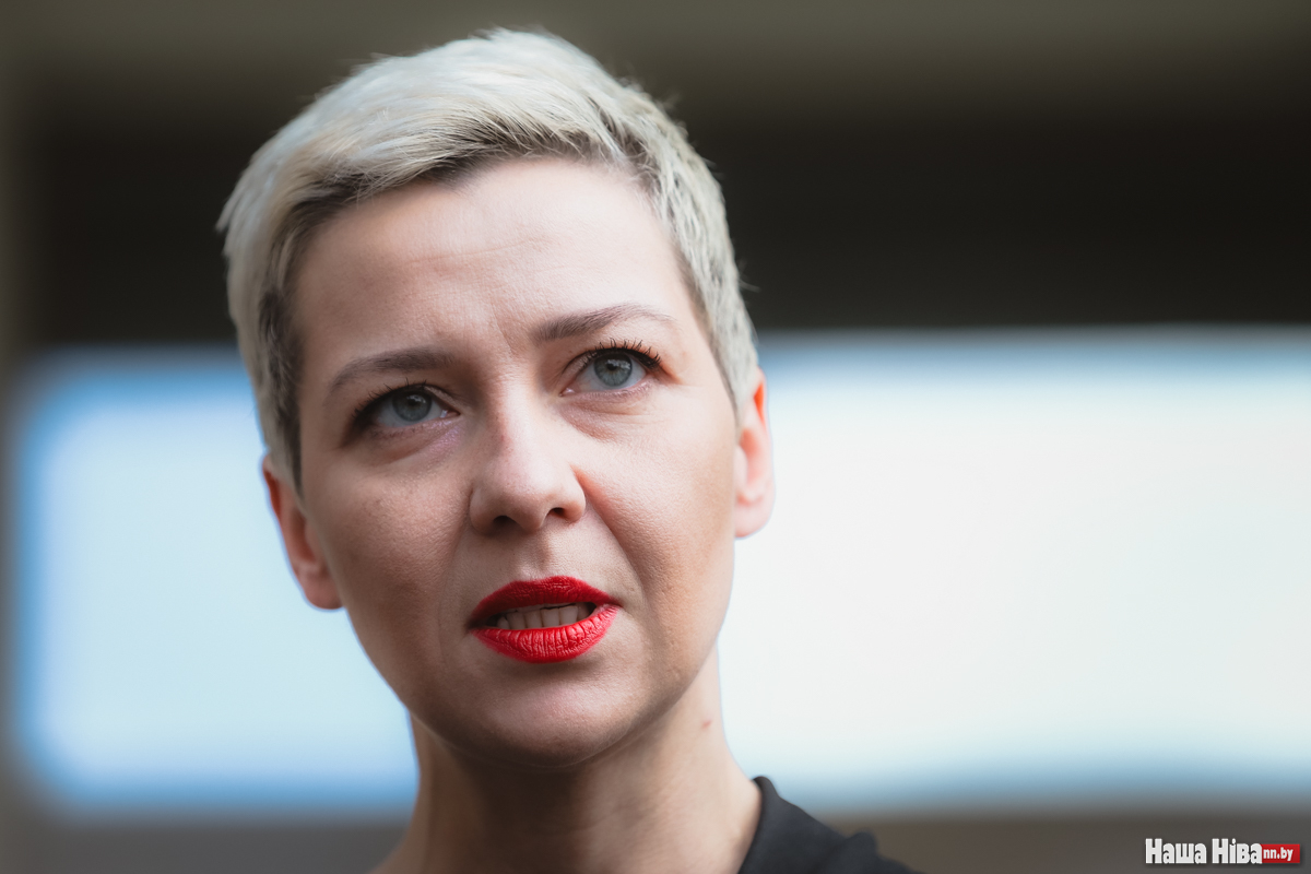 Portrait de Maryia Kalesnikava