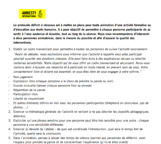 Un protocole pour nos ressources pédagogiques