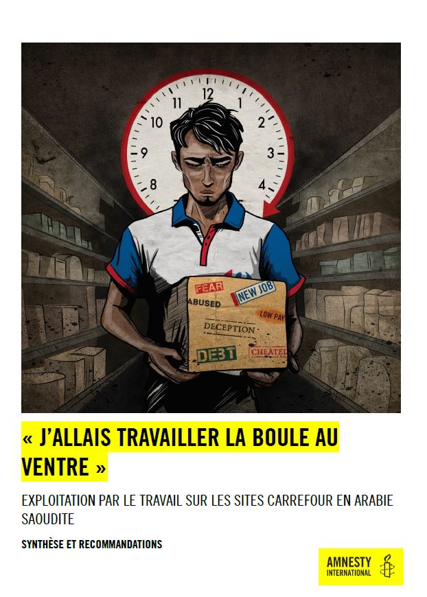 J’allais travailler la boule au ventre