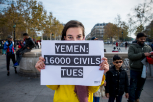 Die-in à République