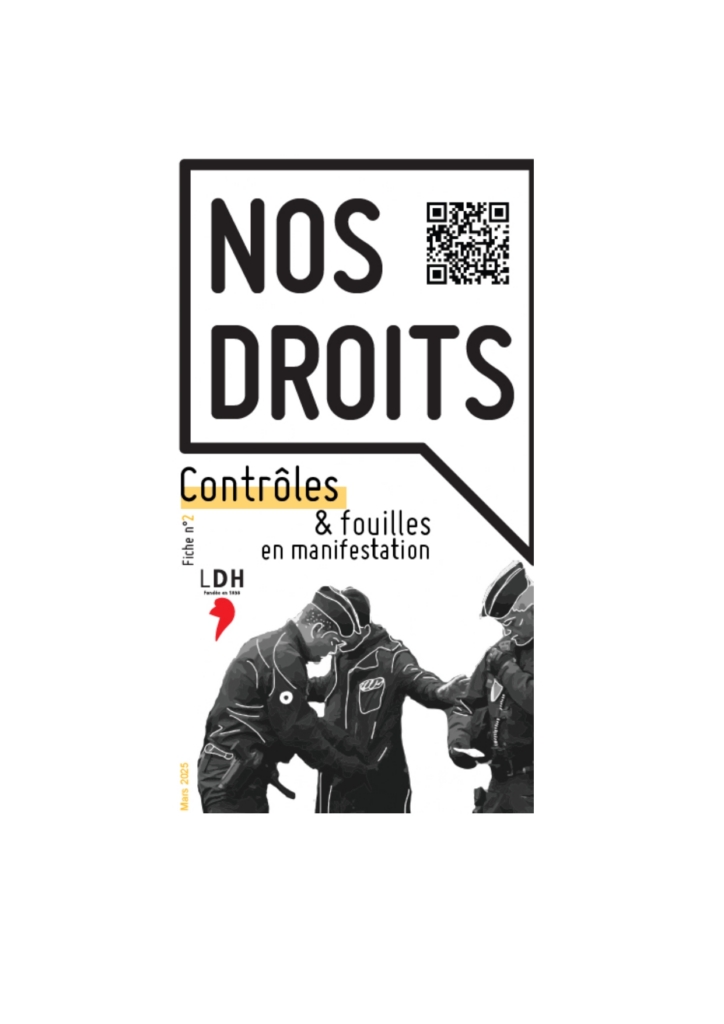 Contrôles en manif