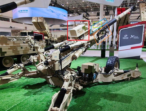 Présentation de l’obusier AH-4 de Norinco.