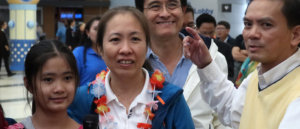 La blogueuse vietnamienne "Mère Champignon" à son arrivée au Texas 17/10/2018