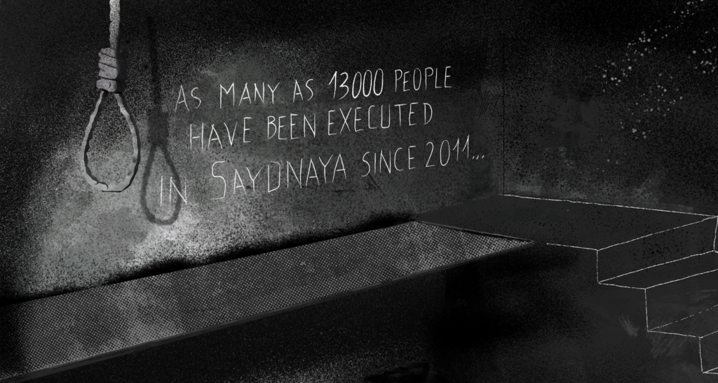 L'horrible prison de Saidnaya