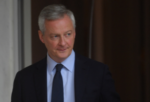 French Economy and Finance Minister Bruno Le Maire after the weekly cabinet meeting at the Elysee Palace in Paris, France on July 15, 2020. Photo by Christian Liewig/ABACAPRESS.COM