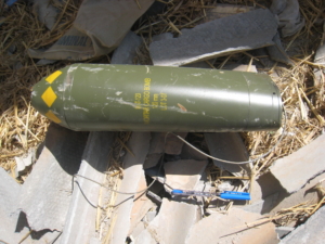 Projectile de mortier MAT-120 de fabrication espagnole