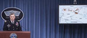 Etat-Major de la coalition en Syrie depuis le Pentagone