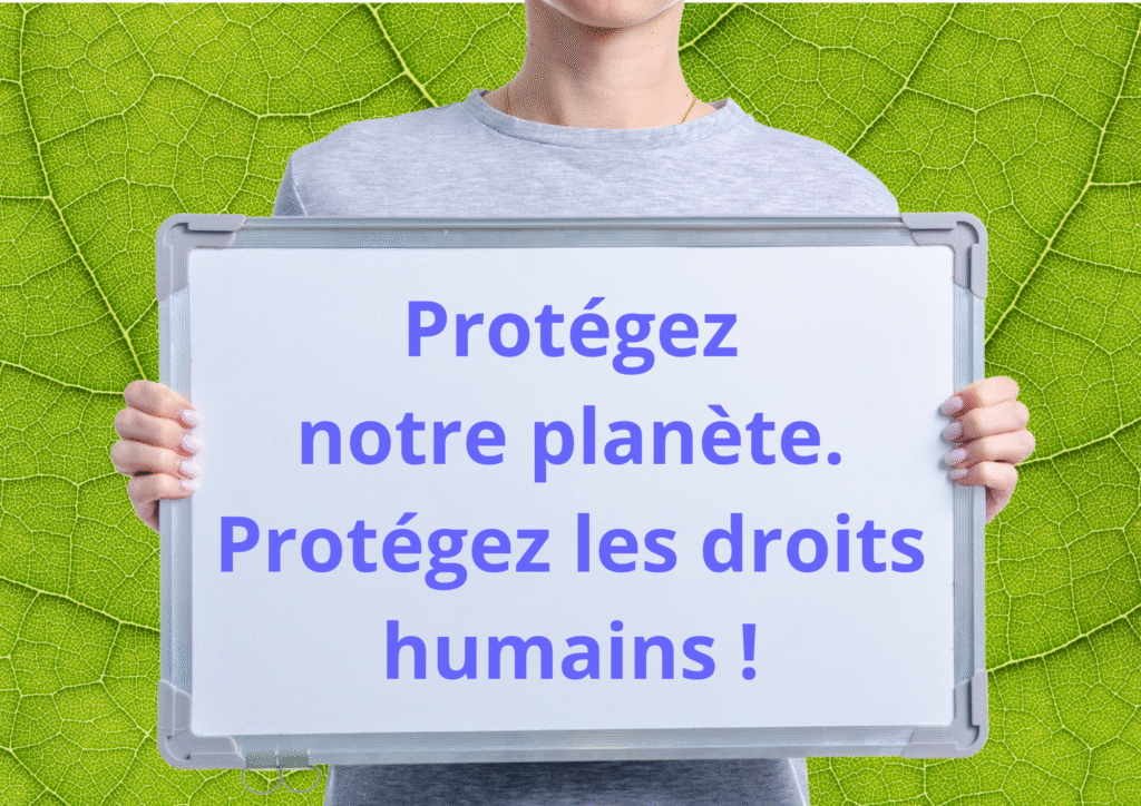 Les droits humains pour la justice climatique. Préparez votre pitch !