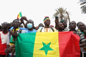 Senegal - manifesation - Fatma Esma Arslan -Anadolu Agency via AFP