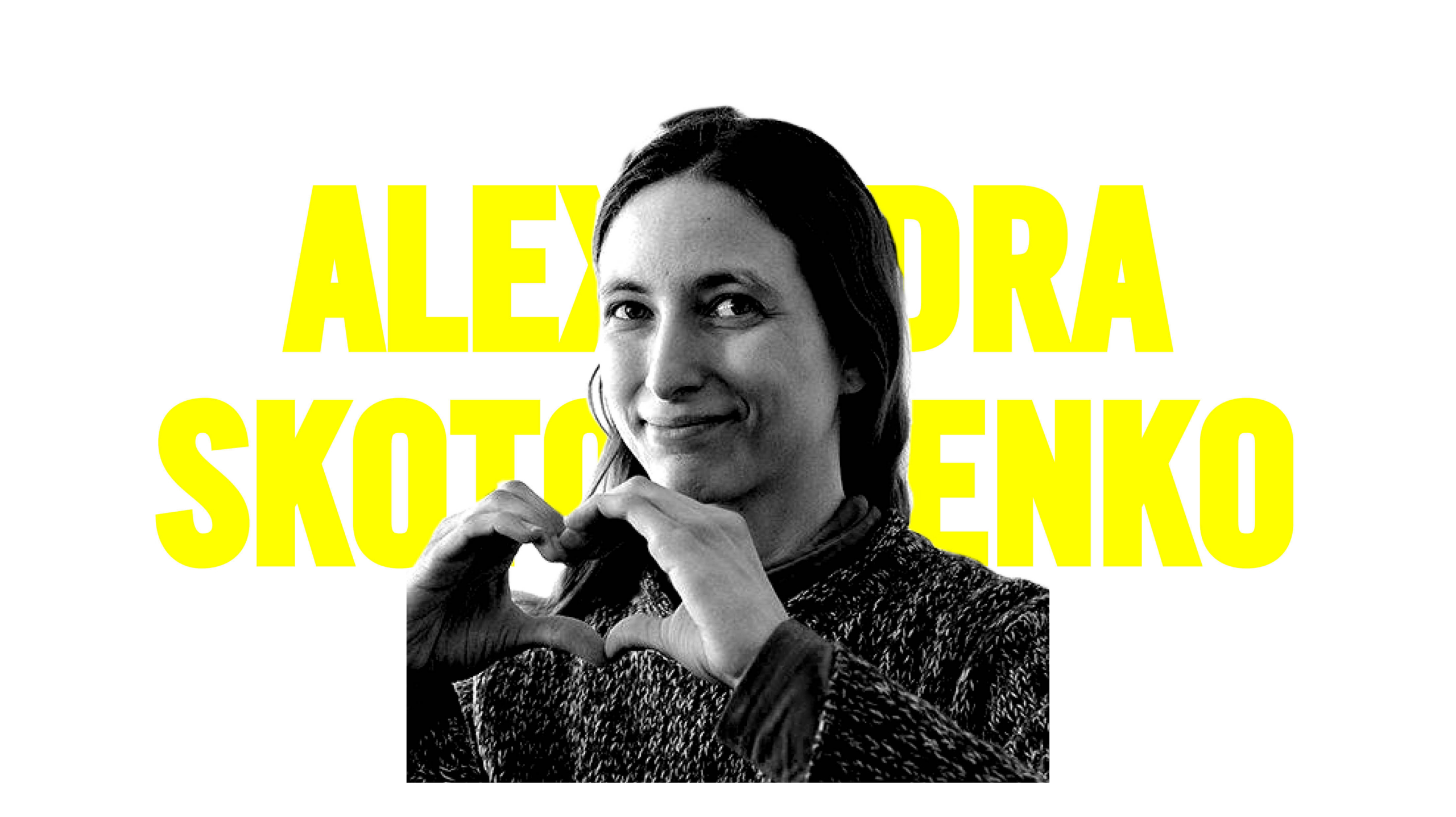Portrait d'Alexandra Skotchilenko - 10 jours pour signer