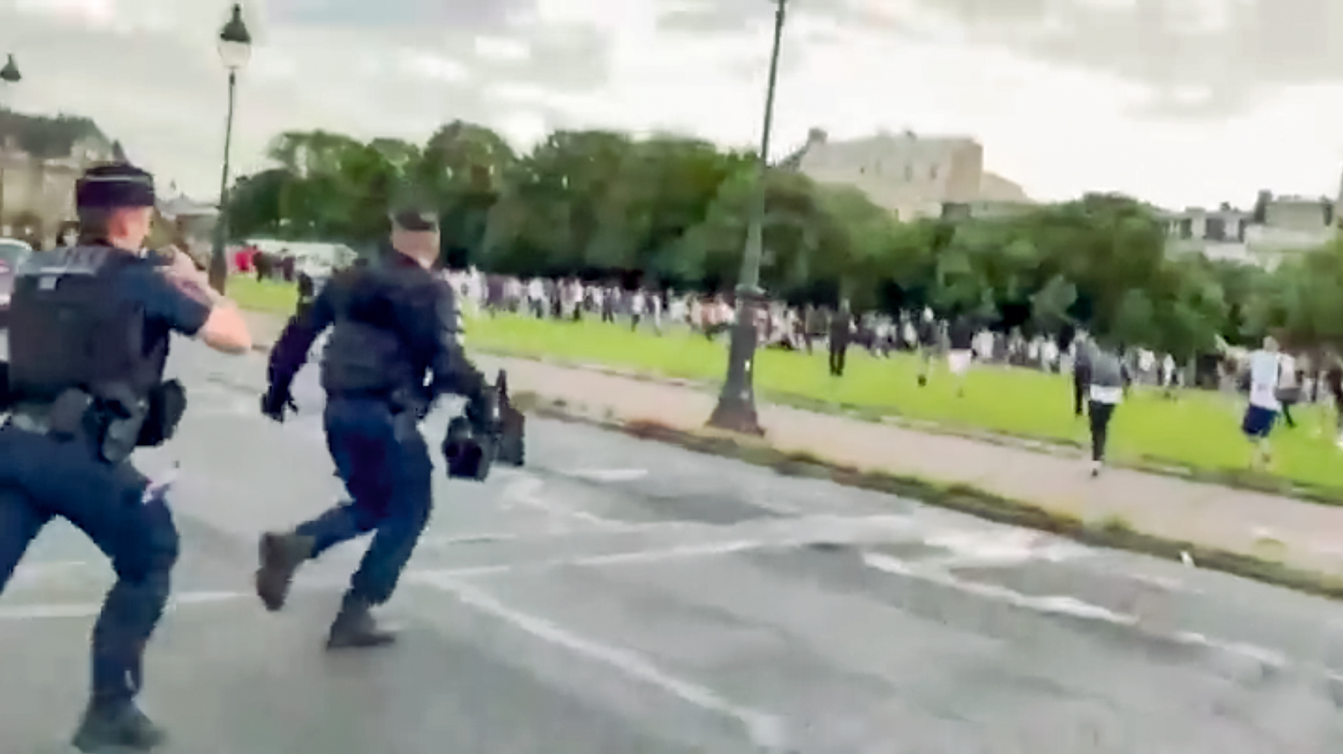 Extrait d'une vidéo du journaliste Yazid Bouziar, tournée le 18 juin 2021.
