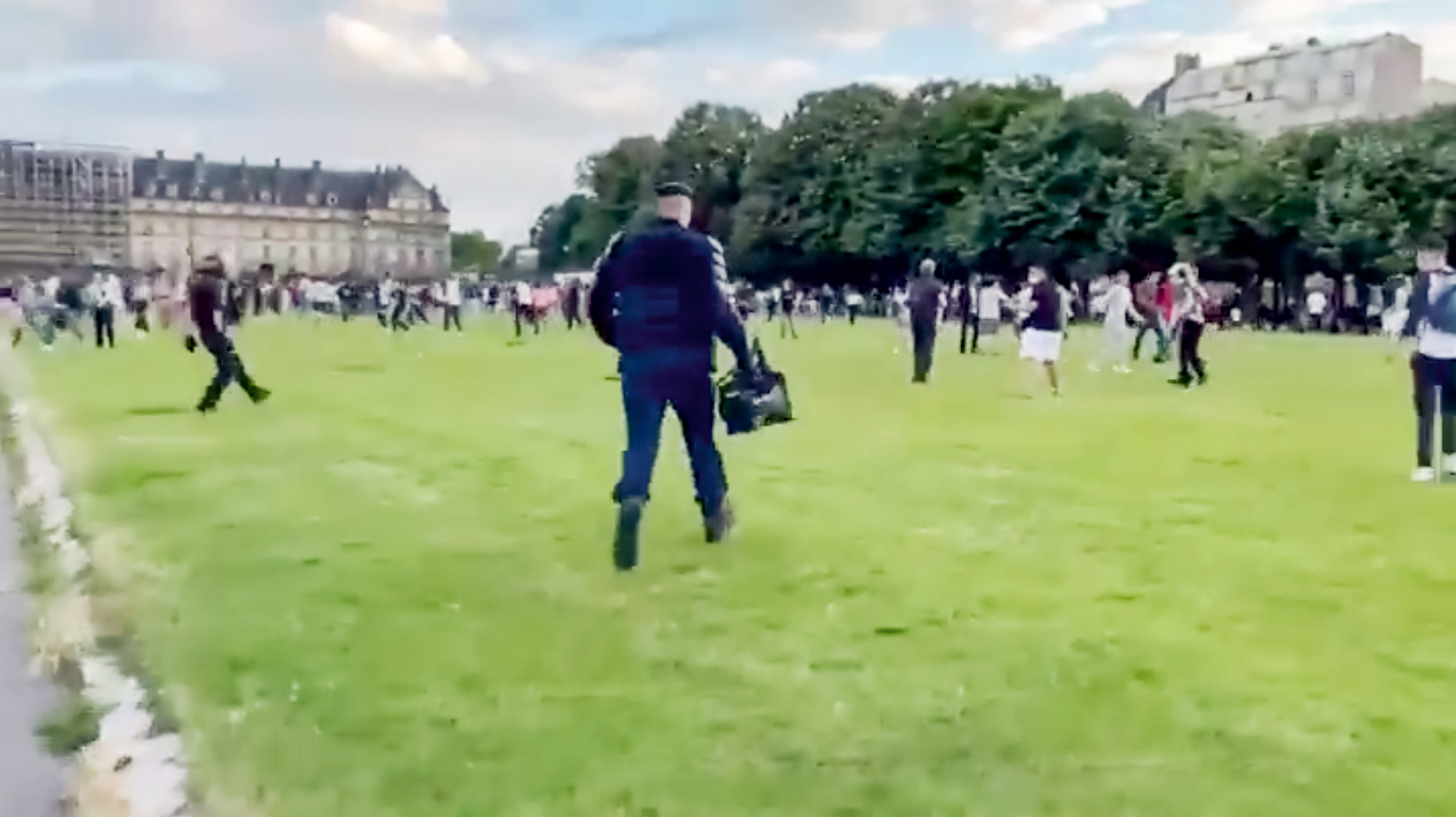 Extrait d'une vidéo du journaliste Yazid Bouziar, tournée le 18 juin 2021.