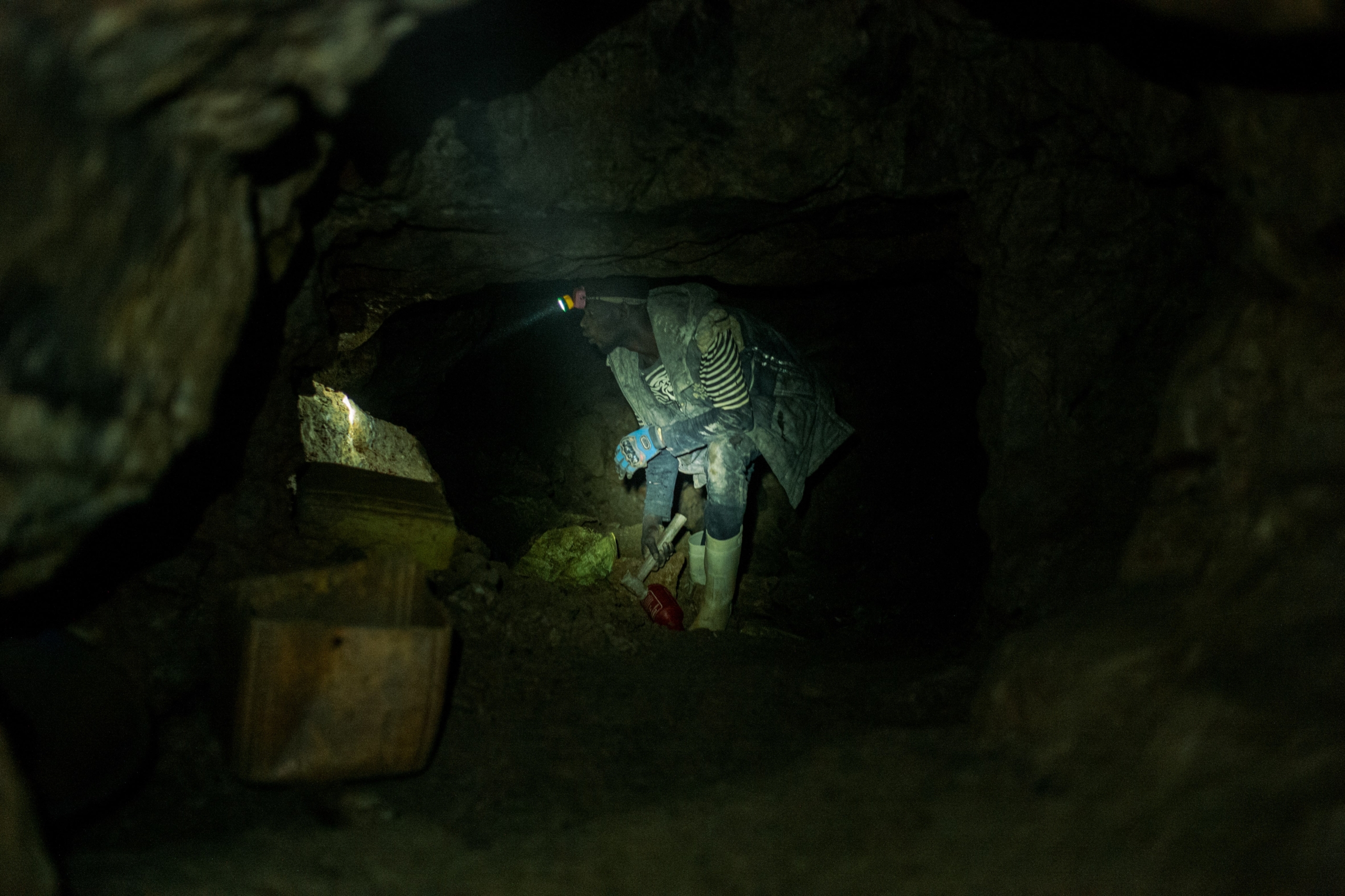 mine d'or artisanale, République démocratique du Congo, Philémon Barbier