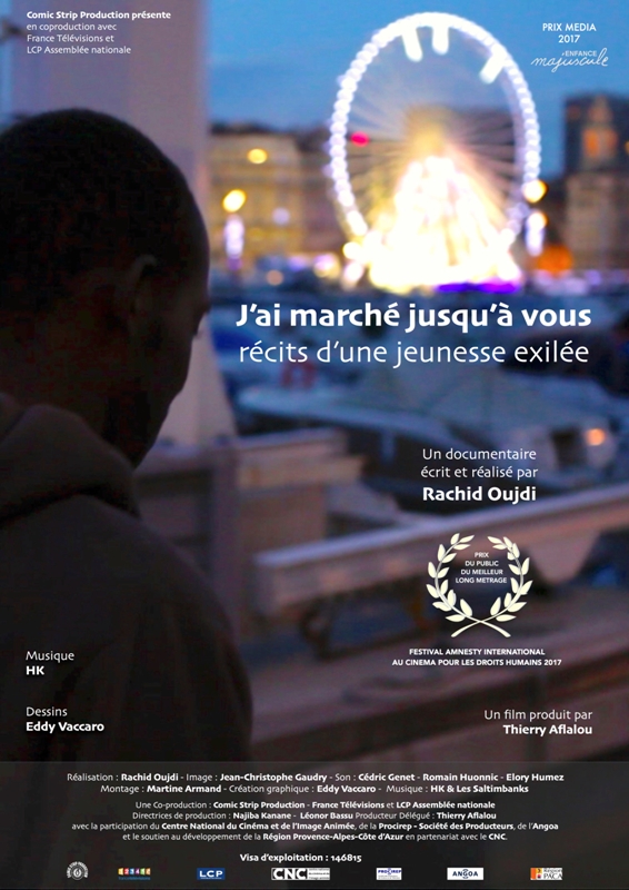 J'ai marché jusqu'à vous
