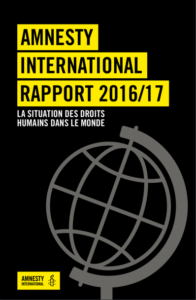 Couverture du rapport annuel 2016-2017