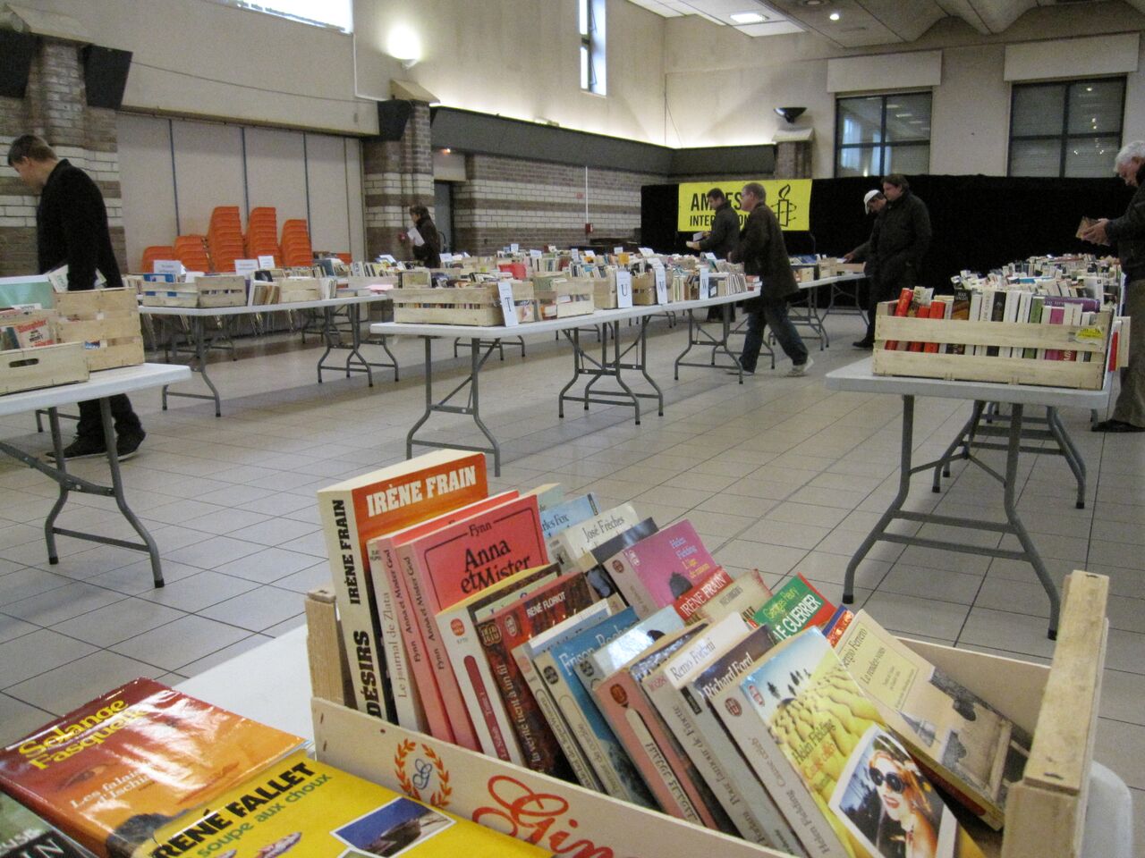 Vente annuelle de livres d'occasion