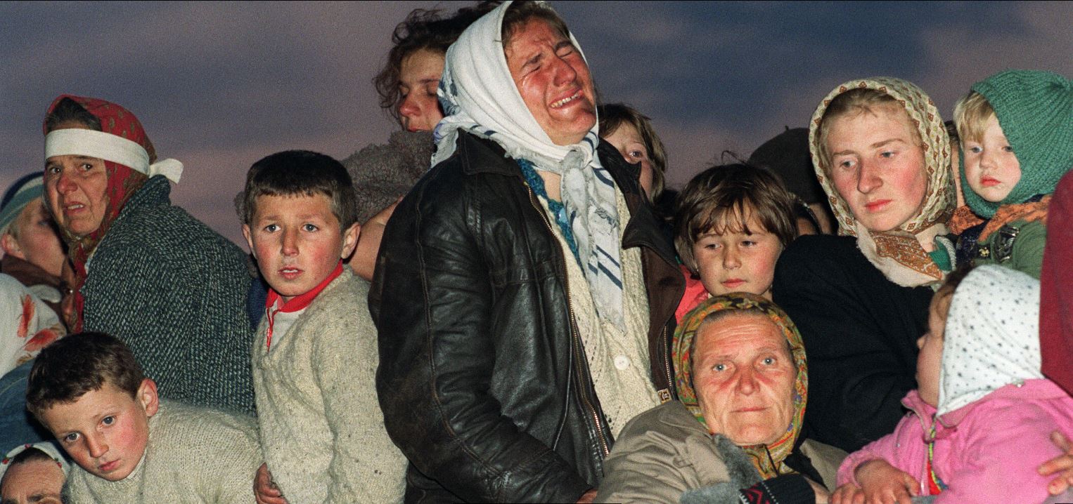 Femmes réfugiées Bosnie 1993