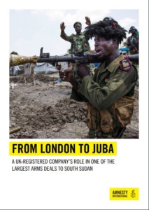 From LOndon to Juba
A UK-registered company's role in one of the largest arms deal to South Sudan