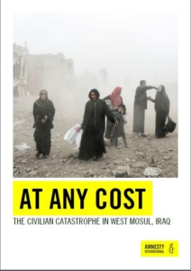 Rapport : At any cost: The civilian catastrophe in West Mosul, Iraq