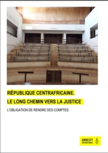 RCA le long chemin vers la justice