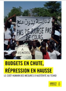 Couverture RAPPORT : Budgets en chute, répresseion en hausse