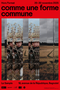 Affiche exposition "comme une forme commune"