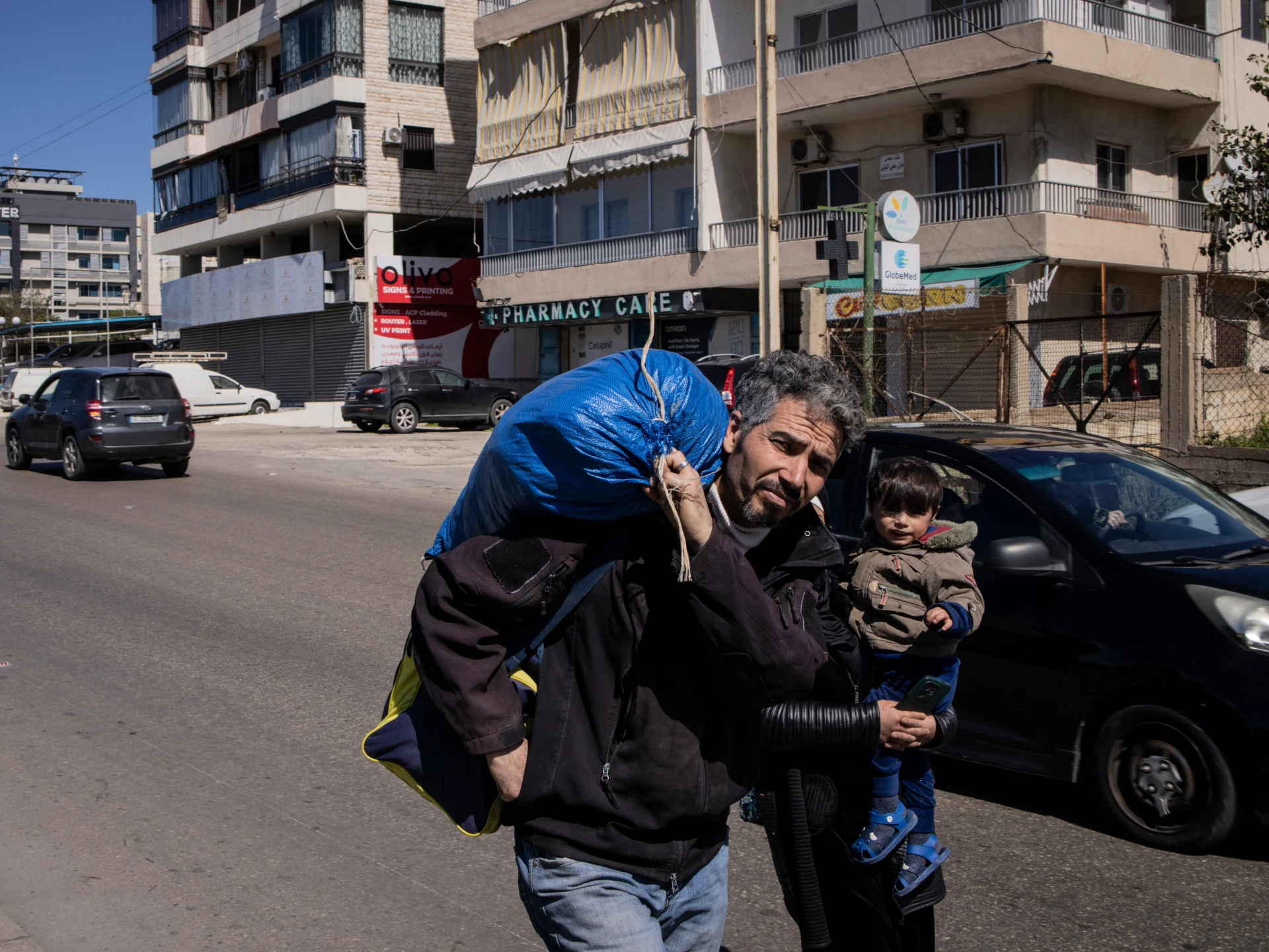 Déplacements forcés de population civile au Liban